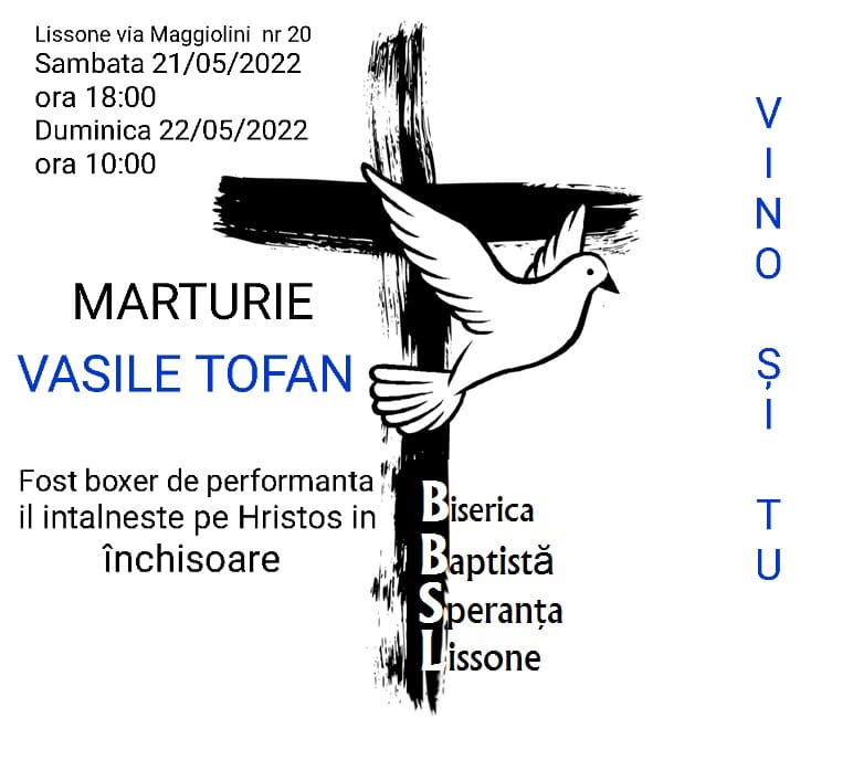 Mărturie Vasile Tofan